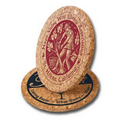 All Natural 3.5" Thick and Thirsty Circle Cork Coasters